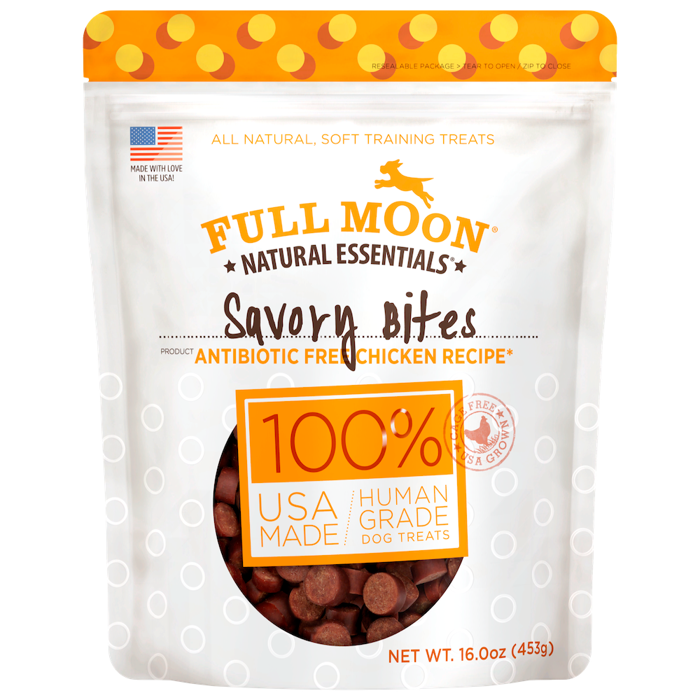 Essentials Chicken Bites Dog Treats 100% Human Grade Glycerine