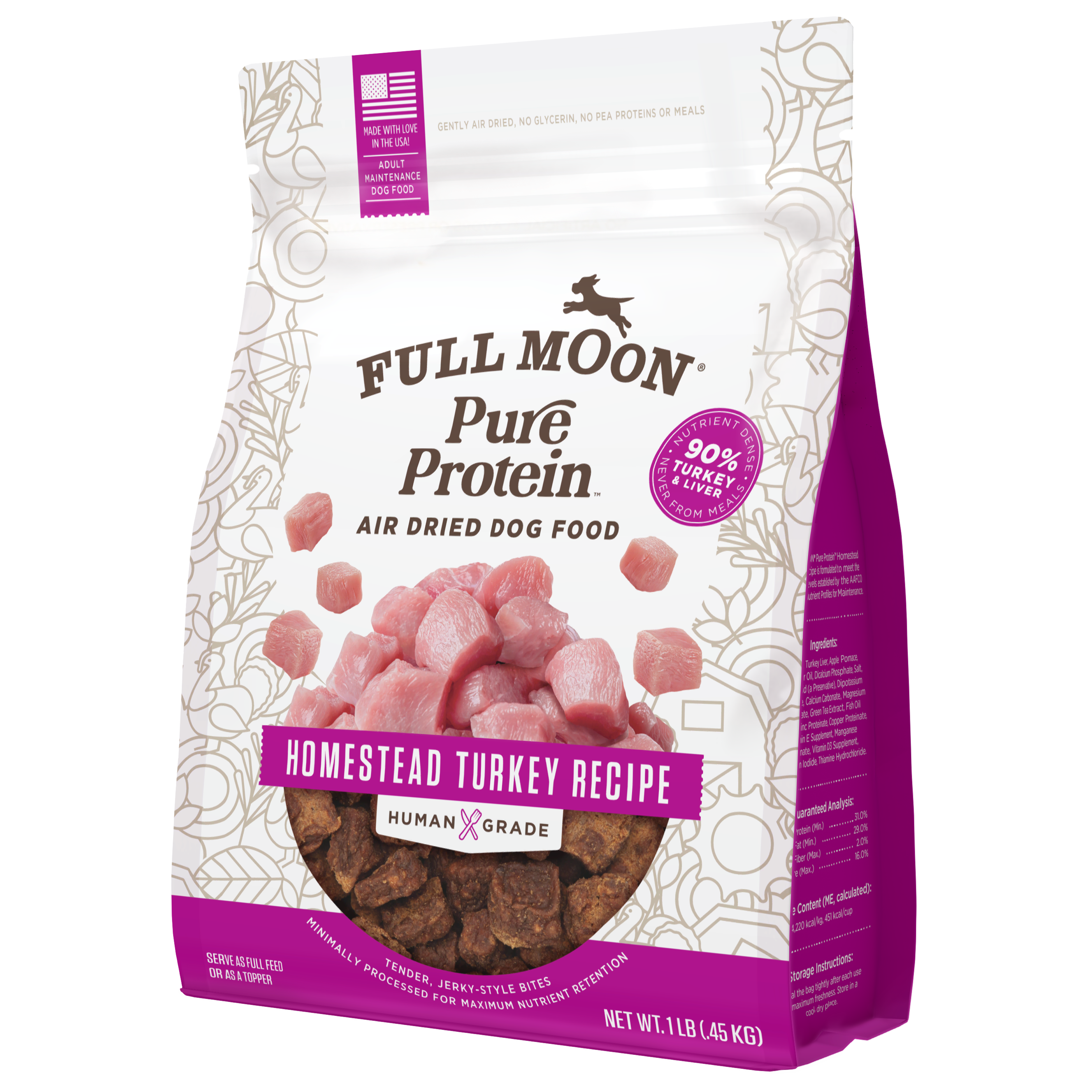 PURE PROTEIN Air Dried Turkey Recipe – Full Moon