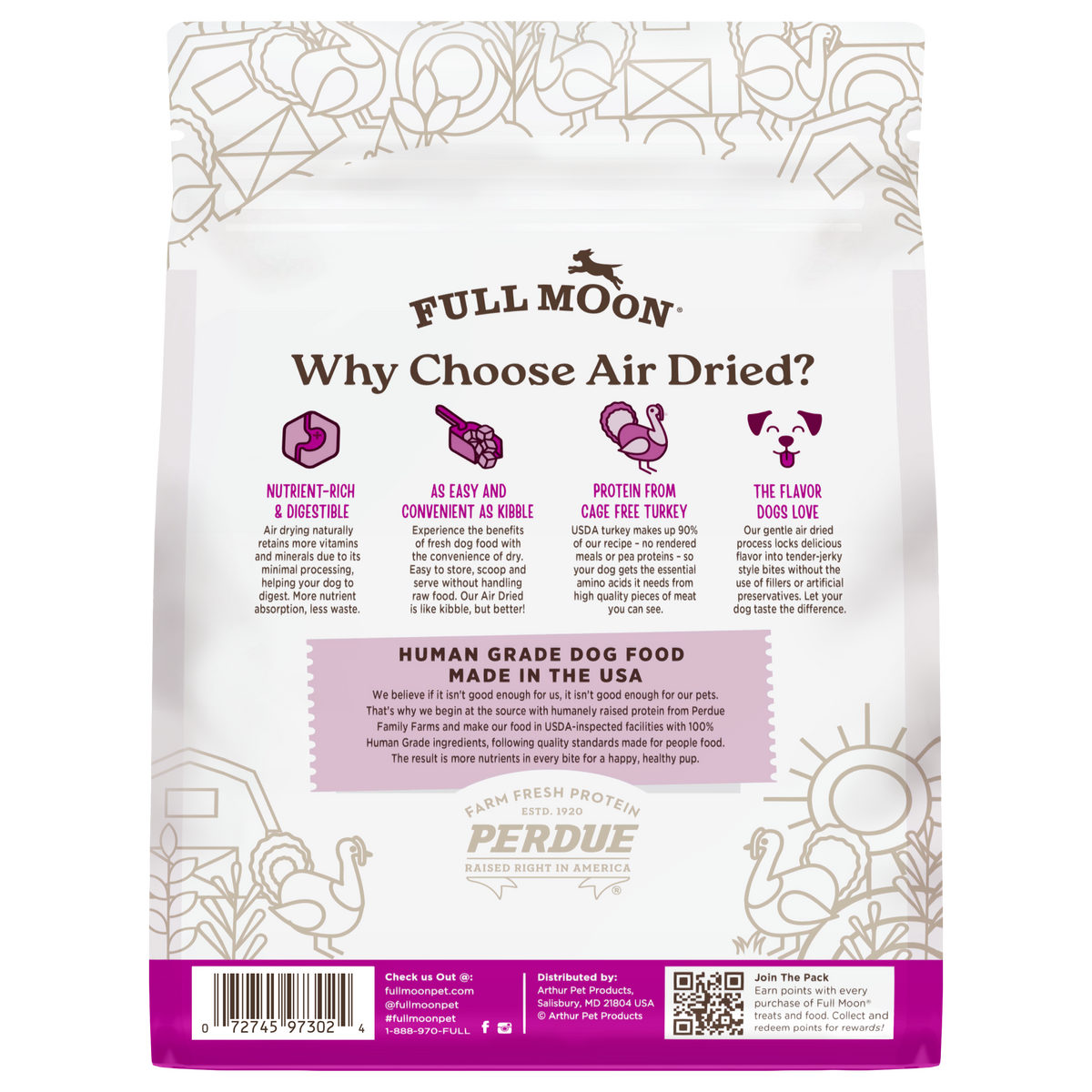 PURE PROTEIN Air Dried Turkey Recipe – Full Moon