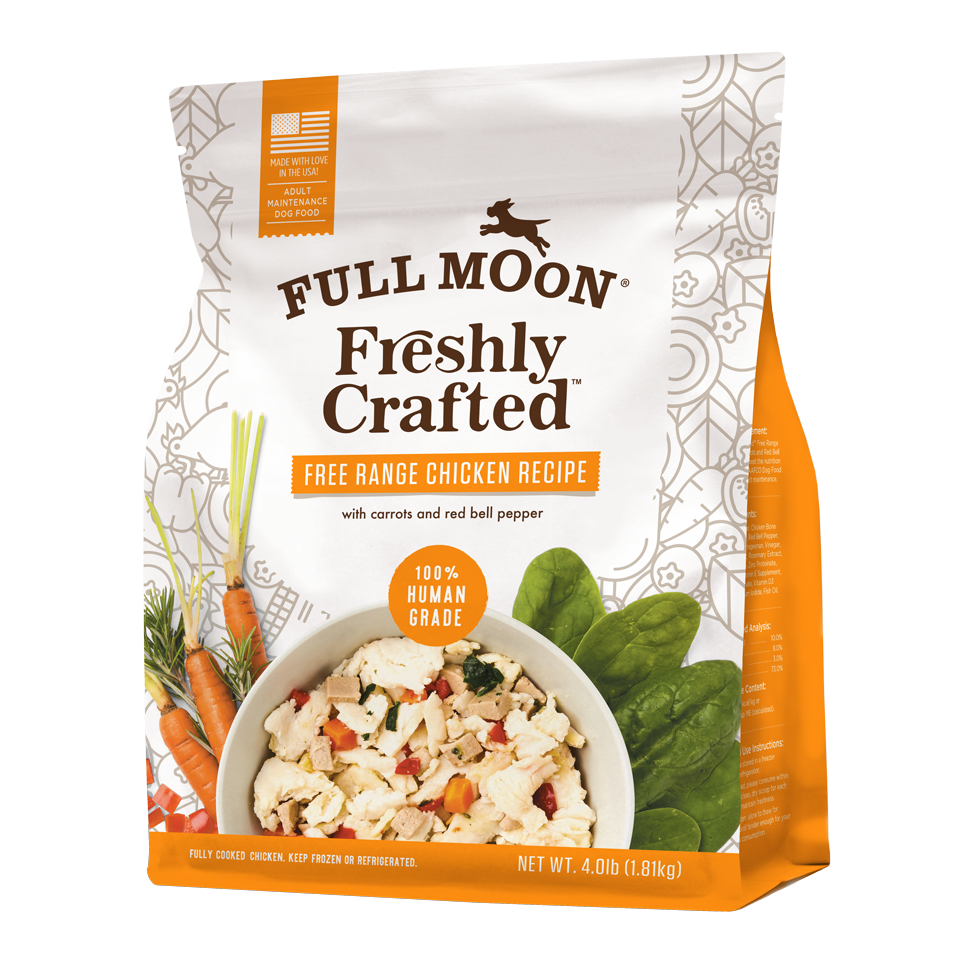 Full Moon Freshly Crafted Dog Food Reviews Full Moon Freshly Crafted Dog Food Chicken Recipe