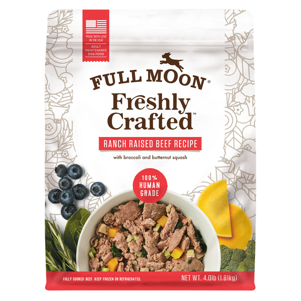 Freshly cooked dog food store